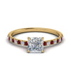 Load image into Gallery viewer, hidden-halo-petite-princess-cut-diamond-engagement-ring-with-ruby-in-FD9168PRRGRUDRANGLE3-NL-YG