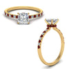 Load image into Gallery viewer, hidden-halo-petite-princess-cut-diamond-engagement-ring-with-ruby-in-FD9168PRRGRUDRANGLE3-NL-YG