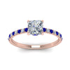 Load image into Gallery viewer, hidden-halo-petite-princess-cut-diamond-engagement-ring-with-sapphire-in-FD9168PRRGSABLANGLE3-NL-RG
