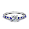 Load image into Gallery viewer, hidden-halo-petite-princess-cut-diamond-engagement-ring-with-sapphire-in-FD9168PRRGSABLANGLE3-NL-WG