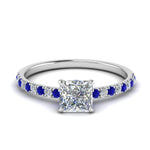 Load image into Gallery viewer, hidden-halo-petite-princess-cut-diamond-engagement-ring-with-sapphire-in-FD9168PRRGSABLANGLE3-NL-WG
