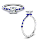 Load image into Gallery viewer, hidden-halo-petite-princess-cut-diamond-engagement-ring-with-sapphire-in-FD9168PRRGSABLANGLE3-NL-WG
