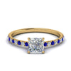 Load image into Gallery viewer, hidden-halo-petite-princess-cut-diamond-engagement-ring-with-sapphire-in-FD9168PRRGSABLANGLE3-NL-YG