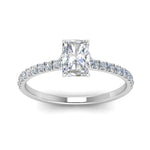 Load image into Gallery viewer, hidden-halo-petite-radiant-cut-diamond-engagement-ring-in-FD9168RARANGLE3-NL-WG
