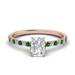Load image into Gallery viewer, hidden-halo-petite-radiant-cut-diamond-engagement-ring-with-emerald-in-FD9168RARGEMGRANGLE3-NL-RG

