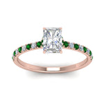 Load image into Gallery viewer, hidden-halo-petite-radiant-cut-diamond-engagement-ring-with-emerald-in-FD9168RARGEMGRANGLE3-NL-RG
