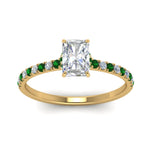 Load image into Gallery viewer, hidden-halo-petite-radiant-cut-diamond-engagement-ring-with-emerald-in-FD9168RARGEMGRANGLE3-NL-YG
