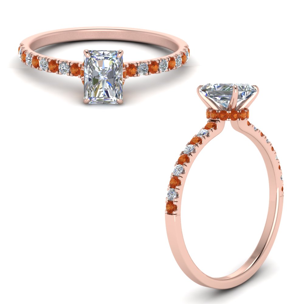 hidden-halo-petite-radiant-cut-diamond-engagement-ring-with-orange-sapphire-in-FD9168RARGSAORANGLE3-NL-RG