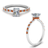 Load image into Gallery viewer, hidden-halo-petite-radiant-cut-diamond-engagement-ring-with-orange-sapphire-in-FD9168RARGSAORANGLE3-NL-WG
