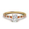 Load image into Gallery viewer, hidden-halo-petite-radiant-cut-diamond-engagement-ring-with-orange-sapphire-in-FD9168RARGSAORANGLE3-NL-YG