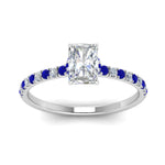 Load image into Gallery viewer, hidden-halo-petite-radiant-cut-diamond-engagement-ring-with-sapphire-in-FD9168RARGSABLANGLE3-NL-WG
