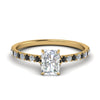 Load image into Gallery viewer, hidden-halo-petite-radiant-cut-engagement-ring-with-black-diamond-in-FD9168RARGBLACKANGLE3-NL-YG