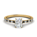Load image into Gallery viewer, hidden-halo-petite-radiant-cut-engagement-ring-with-black-diamond-in-FD9168RARGBLACKANGLE3-NL-YG
