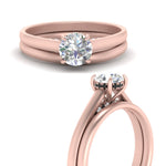 Load image into Gallery viewer, 5 Carat Round Cut Secret Halo Ring Set
