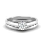 Load image into Gallery viewer, 5 Carat Round Cut Secret Halo Ring Set
