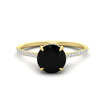 Load image into Gallery viewer, hidden-halo-round-black-diamond-engagement-ring-with-diamond-in-yellow-gold-FD11370RORGBLACK-NL-YG.jpg
