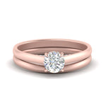 Load image into Gallery viewer, 5 Carat Round Cut Secret Halo Ring Set
