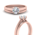 Load image into Gallery viewer, 5 Carat Round Cut Secret Halo Ring Set
