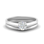 Load image into Gallery viewer, 5 Carat Round Cut Secret Halo Ring Set
