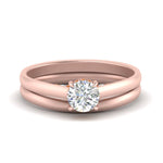 Load image into Gallery viewer, 5 Carat Round Cut Secret Halo Ring Set
