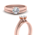 Load image into Gallery viewer, 5 Carat Round Cut Secret Halo Ring Set
