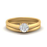 Load image into Gallery viewer, 5 Carat Round Cut Secret Halo Ring Set
