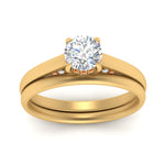 Load image into Gallery viewer, 5 Carat Round Cut Secret Halo Ring Set

