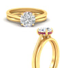 Load image into Gallery viewer, hidden-halo-round-pink-sapphire-ring-with-plain-band-in-yellow-gold-fdens11750rogsadrpiangle3-nl-yg-ws1.jpg