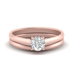 Load image into Gallery viewer, 5 Carat Round Cut Secret Halo Ring Set

