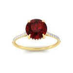 Load image into Gallery viewer, hidden-halo-round-ruby-engagement-ring-with-diamond-in-yellow-gold-FD11370RORGRUDR-NL-YG.jpg
