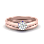 Load image into Gallery viewer, 5 Carat Round Cut Secret Halo Ring Set
