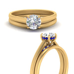 Load image into Gallery viewer, 5 Carat Round Cut Secret Halo Ring Set
