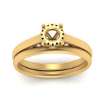 Load image into Gallery viewer, Hidden Halo Semi Mount Ring Set
