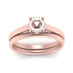 Load image into Gallery viewer, Hidden Halo Semi Mount Ring Set
