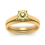 Load image into Gallery viewer, Hidden Halo Semi Mount Ring Set
