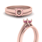 Load image into Gallery viewer, Hidden Halo Semi Mount Ring Set
