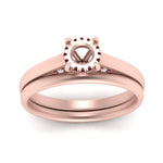 Load image into Gallery viewer, Hidden Halo Semi Mount Ring Set
