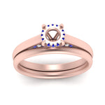 Load image into Gallery viewer, Hidden Halo Semi Mount Ring Set
