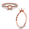 Load image into Gallery viewer, hidden-semi-mount-halo-petite-diamond-engagement-ring-with-orange-sapphire-in-FD9168SMRGSAORANGLE3-NL-RG