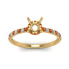 Load image into Gallery viewer, hidden-semi-mount-halo-petite-diamond-engagement-ring-with-orange-sapphire-in-FD9168SMRGSAORANGLE3-NL-YG