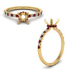 Load image into Gallery viewer, hidden-semi-mount-halo-petite-diamond-engagement-ring-with-ruby-in-FD9168SMRGRUDRANGLE3-NL-YG