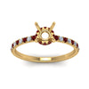 Load image into Gallery viewer, hidden-semi-mount-halo-petite-diamond-engagement-ring-with-ruby-in-FD9168SMRGRUDRANGLE3-NL-YG