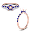 Load image into Gallery viewer, hidden-semi-mount-halo-petite-diamond-engagement-ring-with-sapphire-in-FD9168SMRGSABLANGLE3-NL-RG