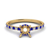 Load image into Gallery viewer, hidden-semi-mount-halo-petite-diamond-engagement-ring-with-sapphire-in-FD9168SMRGSABLANGLE3-NL-YG