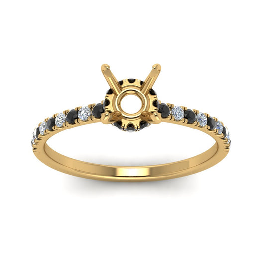 hidden-semi-mount-halo-petite-engagement-ring-with-black-diamond-in-FD9168SMRGBLACKANGLE3-NL-YG