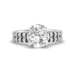 Load image into Gallery viewer, high-profile-round-hidden-black-diamond-wedding-set-in-FD-10060ROGBLACKANGLE3-NL-WG
