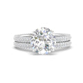 Thumbnail 6 - high-profile-round-hidden-diamond-wedding-set-in-FD10060ROANGLE3-NL-WG