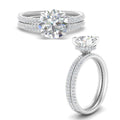 Thumbnail 5 - high-profile-round-hidden-diamond-wedding-set-in-FD10060ROANGLE3-NL-WG