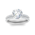 Load image into Gallery viewer, high-profile-round-hidden-diamond-wedding-set-in-FD10060ROANGLE3-NL-WG
