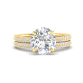 Thumbnail 10 - high-profile-round-hidden-diamond-wedding-set-in-FD10060ROANGLE3-NL-YG